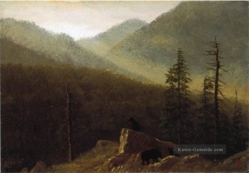 Bären in der Wildnis Albert Bierstadt Ölgemälde